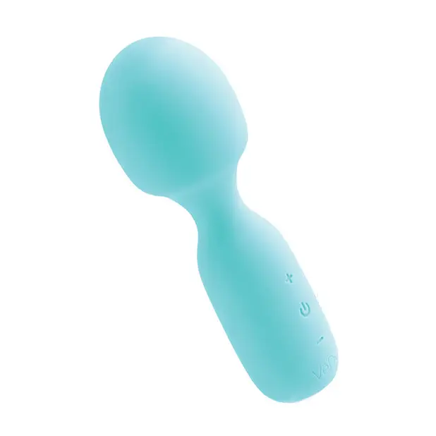 VeDO Wini Rechargeable Mini Wand - Tease Me Turquoise - Massage Products