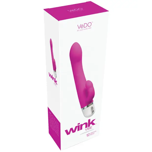 VeDO Wink Vibe - Hot in Bed Pink - Vibrators