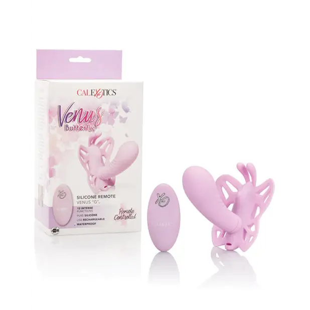 Venus Butterfly Silicone Remote Venus G, Pink