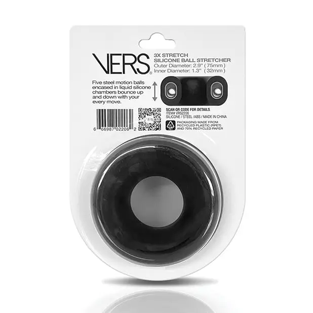 VERS Motion Ball Stretcher - Black - Penis Enhancement