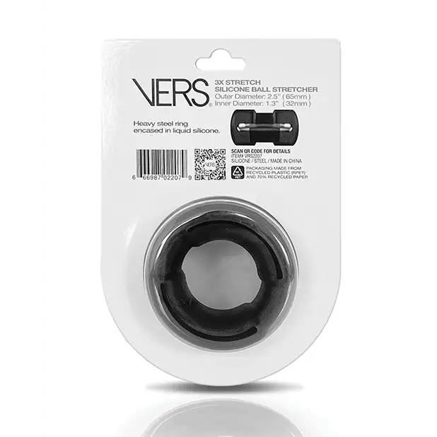 VERS Steel Weighted Stretcher - Black - Penis Enhancement