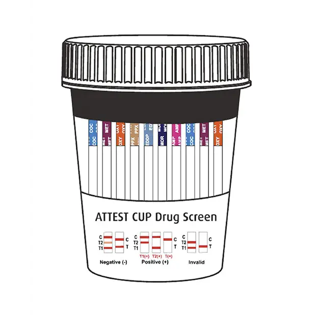 Versea EasyLab 6-Panel Drugs of Abuse Cup Test - Condoms