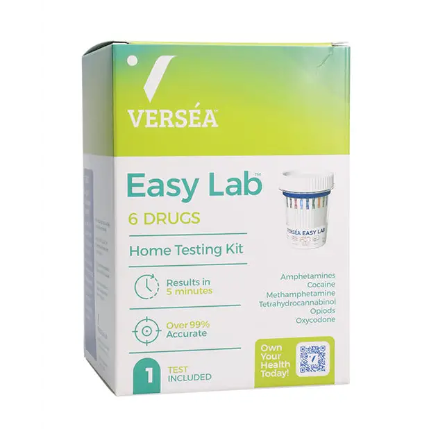 Versea EasyLab 6-Panel Drugs of Abuse Cup Test - Condoms
