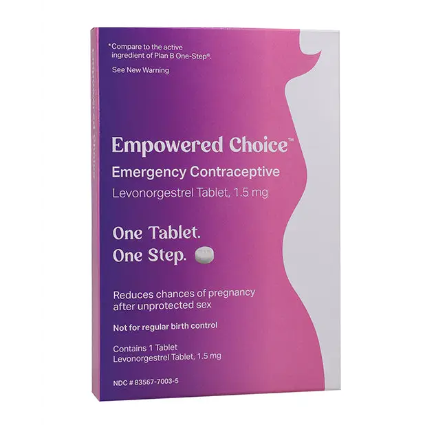 Versea Empowered Choice Emergency Contraception Single Levonorgestrel Pill - 1.5 mg Tablet - Condoms