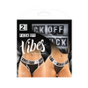 Vibes Buddy Fuck Off Lace Boy Brief & Lace Thong Black L/XL - Lingerie - Packaged