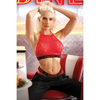 Vibes Extra Spicy Halter Bralette & Cheeky Panty Chili Red L/XL - Lingerie - Packaged