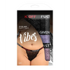 Vibes Fuck 3 Pack Thongs Assorted Colors QN - Lingerie - Plus/Queen - Packaged