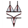 Vibes FUCK OFF Bralette & Thong Plaid S/M - Lingerie - Packaged