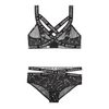 Vibes Karma’s a Bitch Bralette & Cutout Panty Black S/M - Lingerie - Packaged