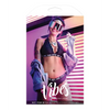 Vibes Not Your Bitch Bralette & Cheeky Panty Black L/XL - Lingerie - Packaged