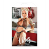 Vibes Thirst Trap Halter Top & Panty Savage Leopard L/XL - Lingerie - Packaged