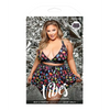 Vibes Why U Trippin Skater Skirt Black QN - Lingerie - Plus/Queen - Packaged