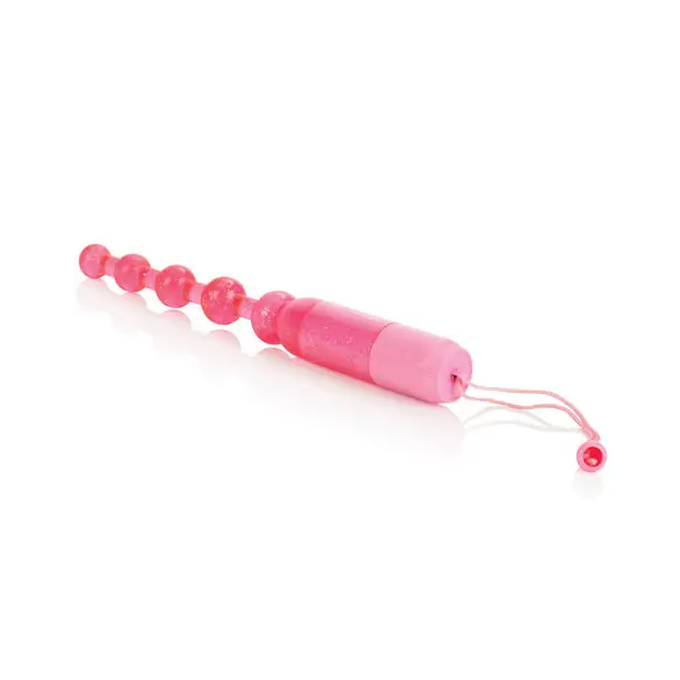 Vibrating Pleasure Beads Waterproof - Pink - Stimulators