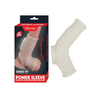 Vibrating Power Sleeve Ribbed Fit - White - Penis Enhancement