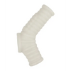 Vibrating Power Sleeve Ribbed Fit - White - Penis Enhancement