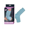 Vibrating Power Sleeve Sleek Fit - Blue - Penis Enhancement