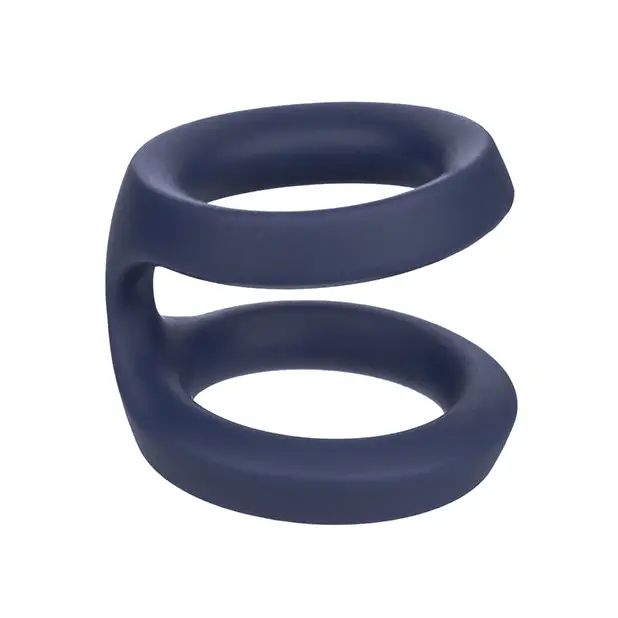 Viceroy Dual Ring - Blue - Penis Enhancement
