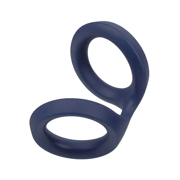 Viceroy Dual Ring - Blue - Penis Enhancement