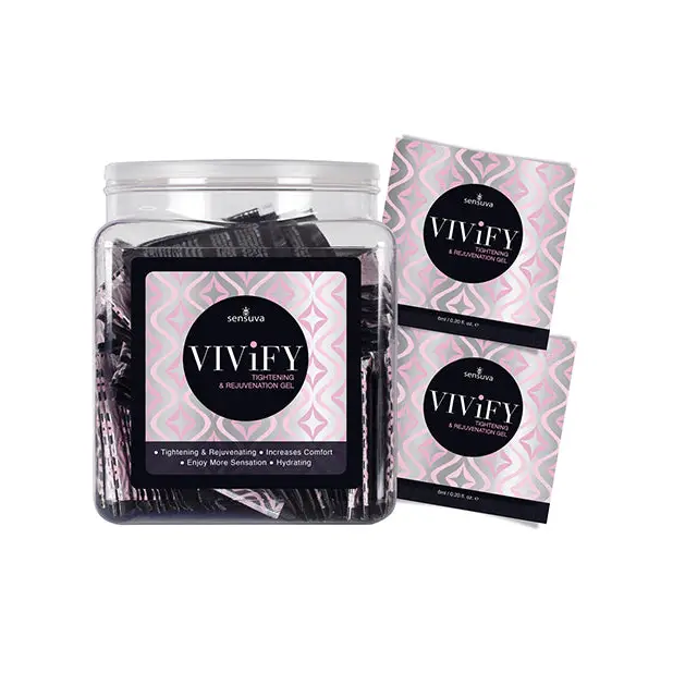 Vivify Tightening & Rejuvenation Gel, Tub of 100 Single Use Packet