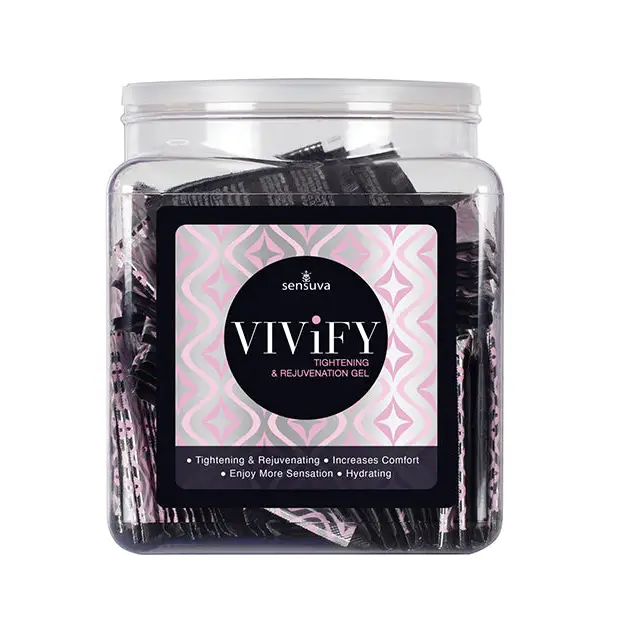 Vivify Tightening & Rejuvenation Gel, Tub of 100 Single Use Packet