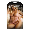 Vixen Embroidered Babydoll & G-String Light Pink L/XL