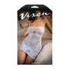 Vixen Heaven Sent Seamless Lace Dress w/Detachable Pearl Halter Strap - Blue O/S - Lingerie - Packaged