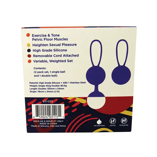 Voodoo Kegel Balls, Pack of 2