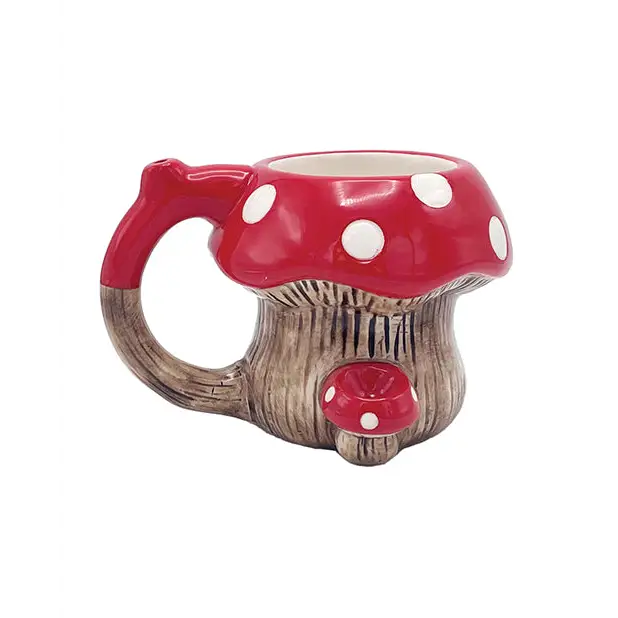 Wake & Bake Mushroom Coffee Mug, 16 oz