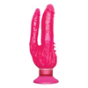 Wall Bangers Double Penetrator Waterproof - Pink - Dongs & Dildos