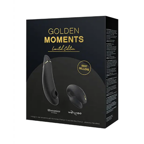 We-Vibe Chorus / Womanizer Premium 2 Golden Moments Collection 2023 - Black/Gold