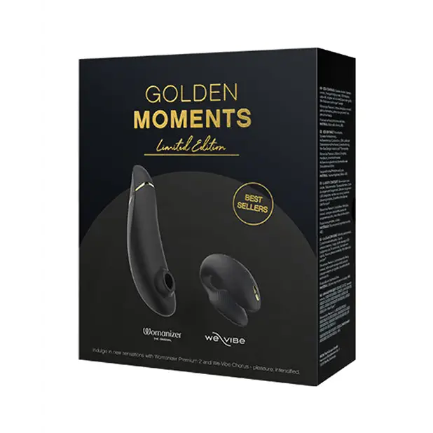 We-Vibe Chorus / Womanizer Premium 2 Golden Moments Collection 2023 - Black/Gold