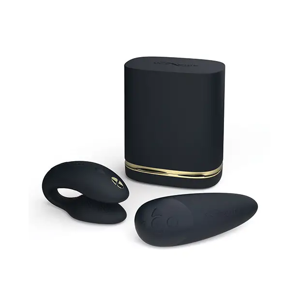 We-Vibe Chorus / Womanizer Premium Golden Moments Collection - Black/Gold - Vibrators