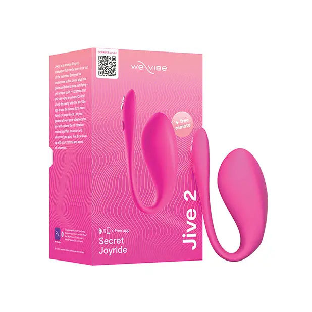 We-Vibe Jive 2 - Electric Pink - Vibrators