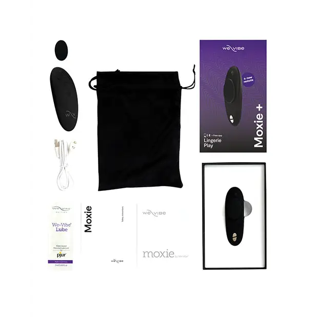 We-Vibe Moxie + Panty Vibe - Black - Stimulators