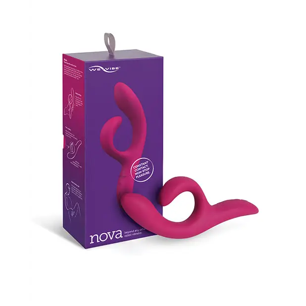 We-Vibe Nova 2 Flexible Rabbit - Fuchsia - Vibrators