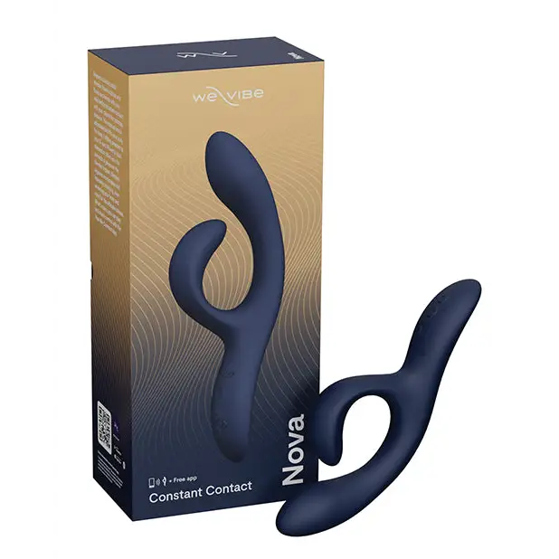 We-Vibe Nova 2 Flexible Rabbit - Midnight Blue - Vibrators