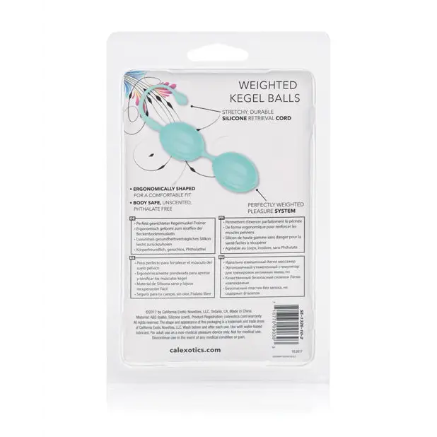 Weighted Kegel Balls, Teal