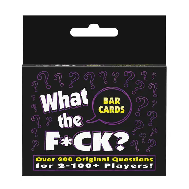 What the Fuck? Bar Cards - Games for Parties