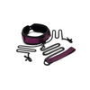 WhipSmart Dragon’s Lair Collar Leash & Nipple Clips Set - Bondage Blindfolds & Restraints