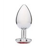 WhipSmart Heartbreaker 3.5’’ Heart Crystal Butt Plug - Red - Anal Products