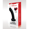 WhipSmart Heartbreaker 7’’ Heart Based Dildo - Black/Red - Dongs & Dildos