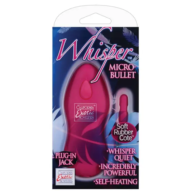 Whisper Micro Bullet - Pink - Stimulators