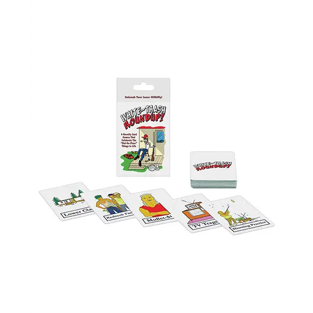 White Trash Roundup! Card game