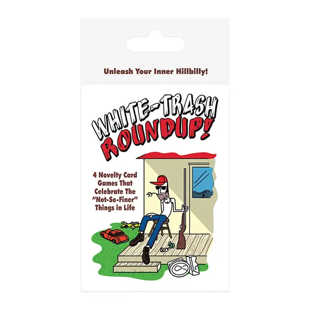 White Trash Roundup! Card game
