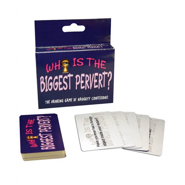 Who is the Biggest Pervert Card Game