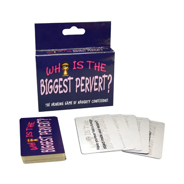 Who is the Biggest Pervert Card Game - Games for Parties