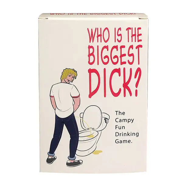 Who's The Biggest Dick? Card Game