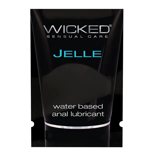 Wicked Sensual Care Jelle Water Based Anal Lubricant, .1 oz Fragrance Free
