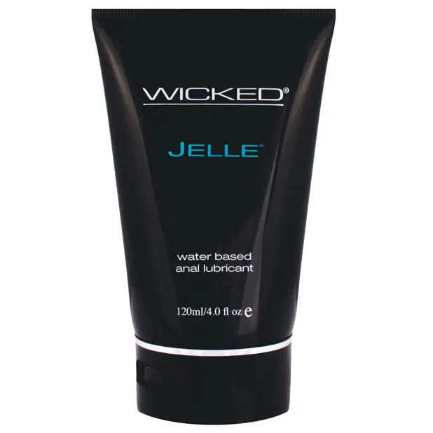 Wicked Sensual Care Jelle Water Based Anal Lubricant - 4 oz Fragrance Free - Lubricants