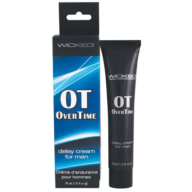 Wicked Sensual Care Overtime Delay Cream/Prolonger For Men - 1 oz - Sexual Enhancers